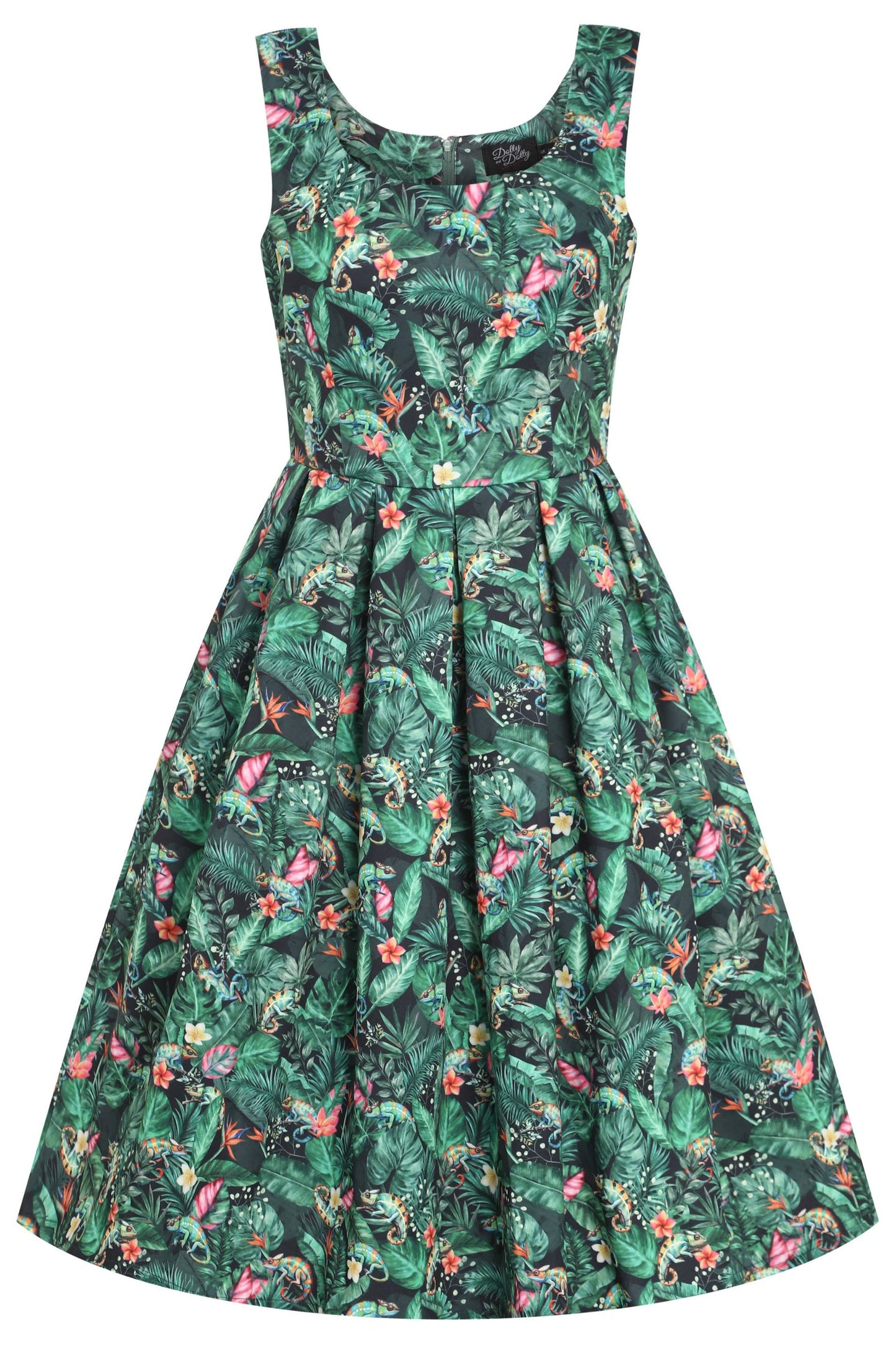 Amanda Green Chameleon Swing Dress