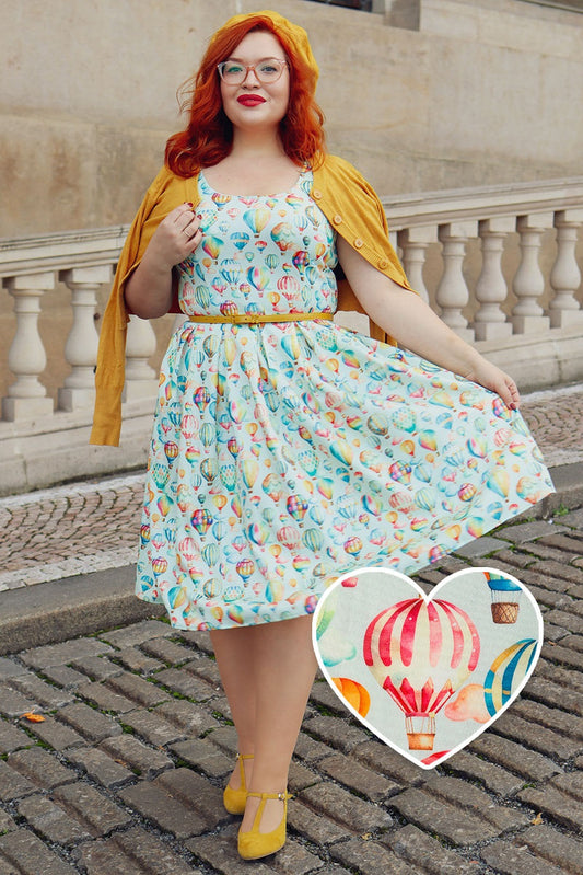 Amanda Hot Air Balloon Festival Swing Dress