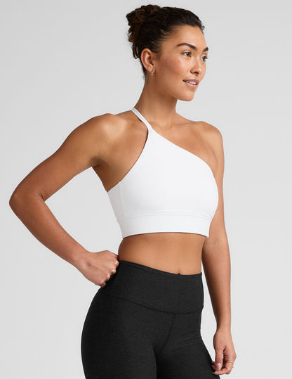 Spacedye™ One Shoulder Long Line Bra