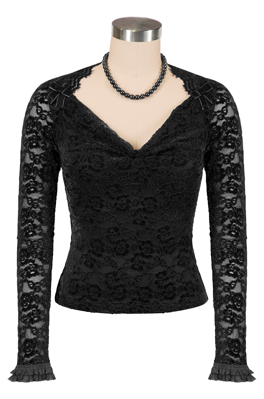D'Amour Claudette Top (Black)