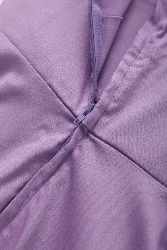 Darlene Lilac Off Shoulder Dress