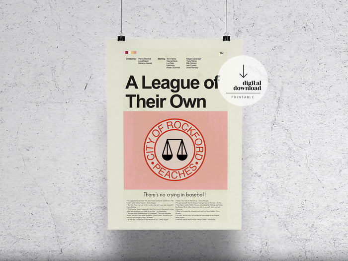 A League of Their Own | DIGITAL ARTWORK DOWNLOAD