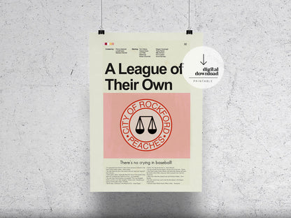 A League of Their Own | DIGITAL ARTWORK DOWNLOAD