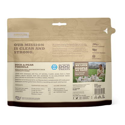 Acana Duck & Pear Freeze-Dried Dog Treat