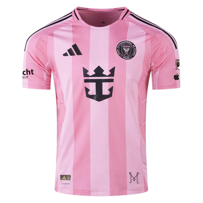 adidas Julian Gressel Inter Miami CF Authentic Home Jersey 25/26 w/ MLS Patches + Sponsor (Easy Pink) | SoccerWearhouse