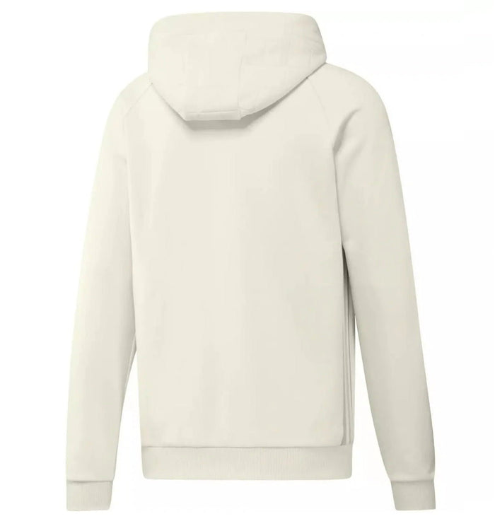 adidas LA Galaxy Travel Hoodie (Beige) | SoccerWearhouse