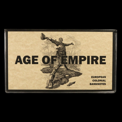 Age of Empires: Five European Colonial Banknotes - 1916 to 1995 - 20th Century