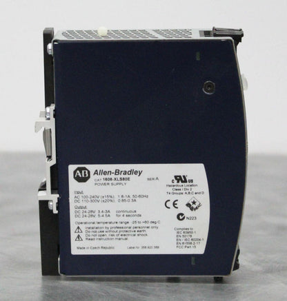 Allen-Bradley 1606-XLS80E Power Supply Module 100-240VAC, 24-28VDC