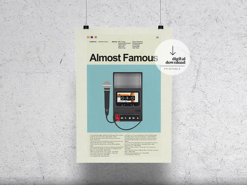 Almost Famous | DIGITAL ARTWORK DOWNLOAD