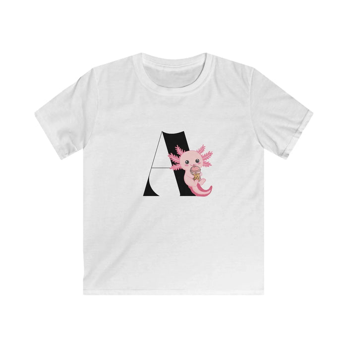 Alphabet Adventures: A is for Axolotyl! ✨ Youth T-Shirt - Whippie's