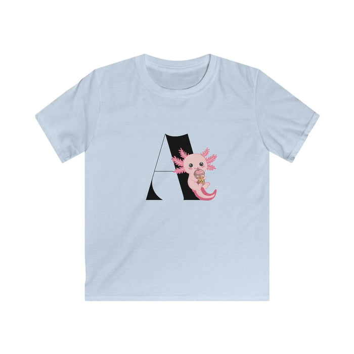 Alphabet Adventures: A is for Axolotyl! ✨ Youth T-Shirt - Whippie's