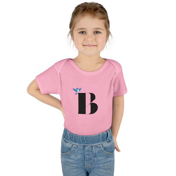 Alphabet Adventures: Letter B - Beautiful Bluebird Baby Onesie B is for Beautiful Bluebird! - Whippie's