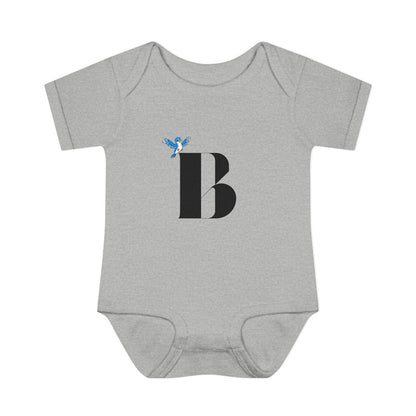 Alphabet Adventures: Letter B - Beautiful Bluebird Baby Onesie B is for Beautiful Bluebird! - Whippie's