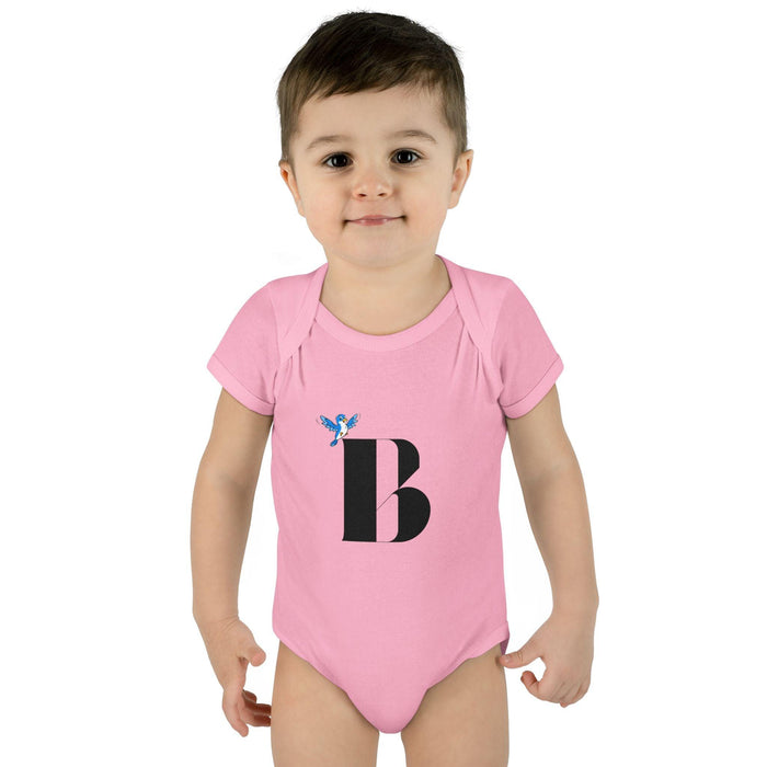 Alphabet Adventures: Letter B - Beautiful Bluebird Baby Onesie B is for Beautiful Bluebird! - Whippie's