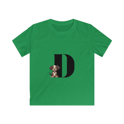 Alphabet Adventures: Letter D - Dog Youth T-Shirt - Whippie's