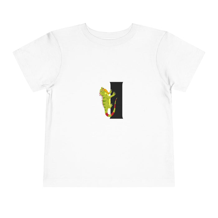 Alphabet Adventures: Letter I - Iguana Toddler T-shirt - Whippie's