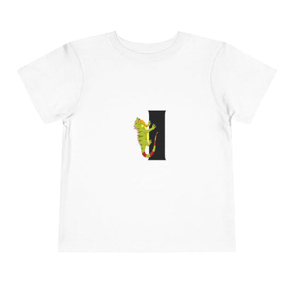 Alphabet Adventures: Letter I - Iguana Toddler T-shirt - Whippie's
