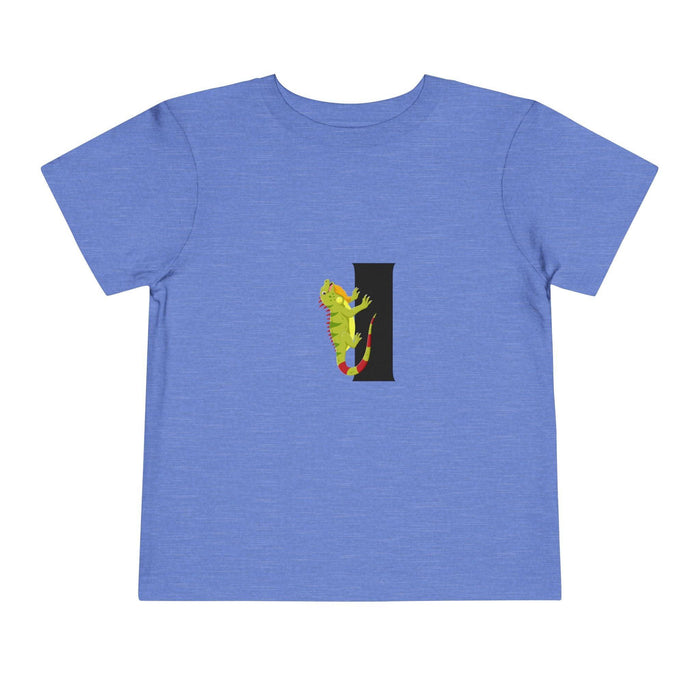 Alphabet Adventures: Letter I - Iguana Toddler T-shirt - Whippie's