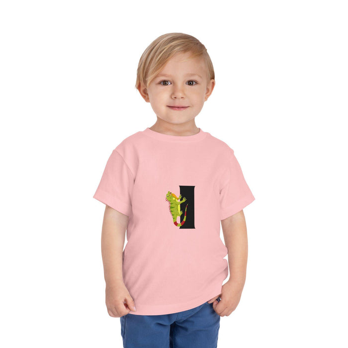 Alphabet Adventures: Letter I - Iguana Toddler T-shirt - Whippie's
