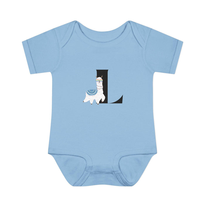 Alphabet Adventures: Letter L - Llama Baby Onesie L is for Llama Lovin' - Whippie's