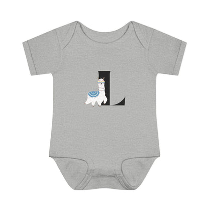 Alphabet Adventures: Letter L - Llama Baby Onesie L is for Llama Lovin' - Whippie's