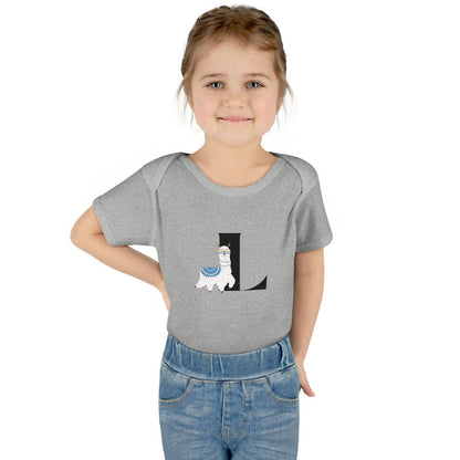 Alphabet Adventures: Letter L - Llama Baby Onesie L is for Llama Lovin' - Whippie's