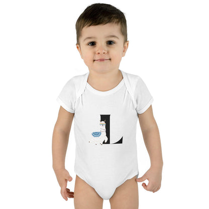 Alphabet Adventures: Letter L - Llama Baby Onesie L is for Llama Lovin' - Whippie's