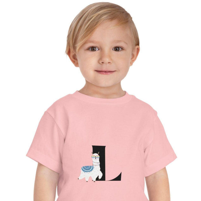 Alphabet Adventures: Letter L - Llama Toddler T-shirt - Whippie's