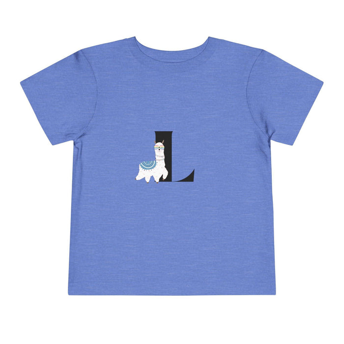Alphabet Adventures: Letter L - Llama Toddler T-shirt - Whippie's