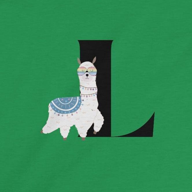 Alphabet Adventures: Letter L- Llama Youth T-Shirt - Whippie's