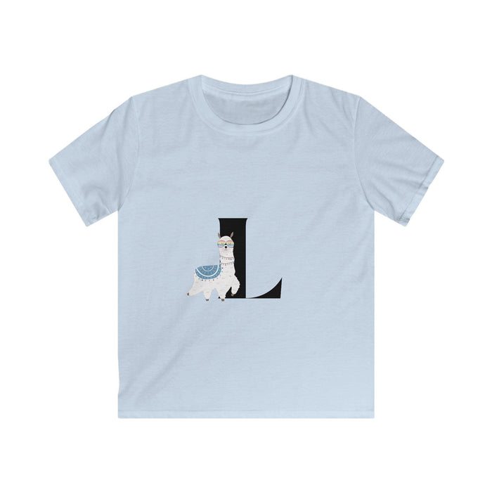 Alphabet Adventures: Letter L- Llama Youth T-Shirt - Whippie's