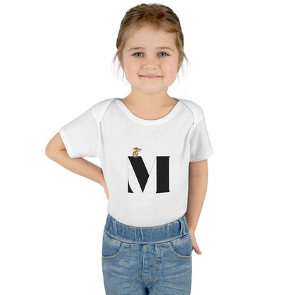 Alphabet Adventures: Letter M - Mini Mouse Baby Onesie M is for Mini Mouse! - Whippie's
