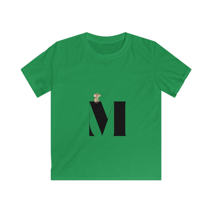 Alphabet Adventures: Letter M - Mouse Youth T-Shirt - Whippie's