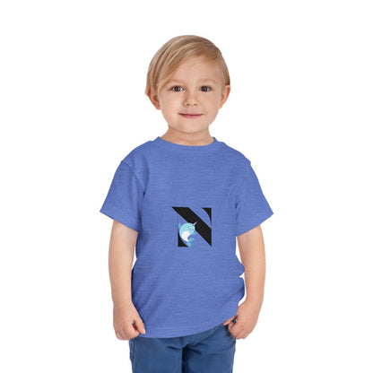 Alphabet Adventures: Letter N - Narwhal Toddler T-shirt - Whippie's