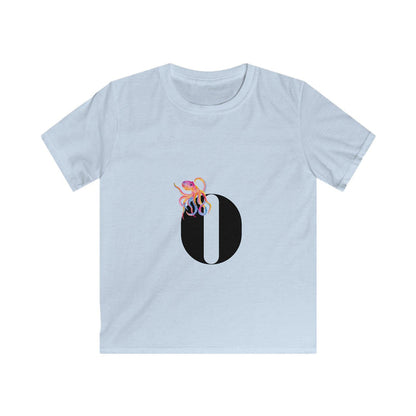 Alphabet Adventures: Letter O - Octopus Youth T-Shirt - Whippie's