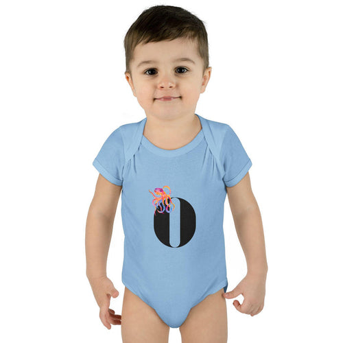 Alphabet Adventures: Letter O - Outrageous Octopus Baby Onesie - Whippie's