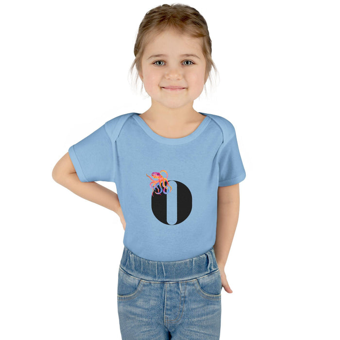 Alphabet Adventures: Letter O - Outrageous Octopus Baby Onesie - Whippie's