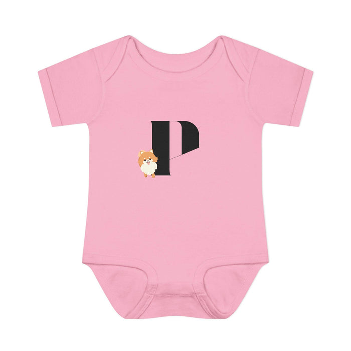 Alphabet Adventures: Letter P - Precious Pomeranian Baby Onesie P is for Precious Pomeranian! - Whippie's