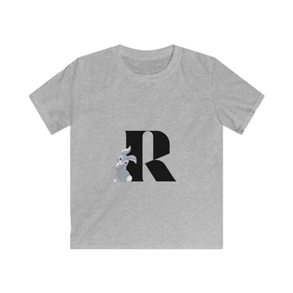Alphabet Adventures: Letter R - Rabbit Youth T-Shirt - Whippie's