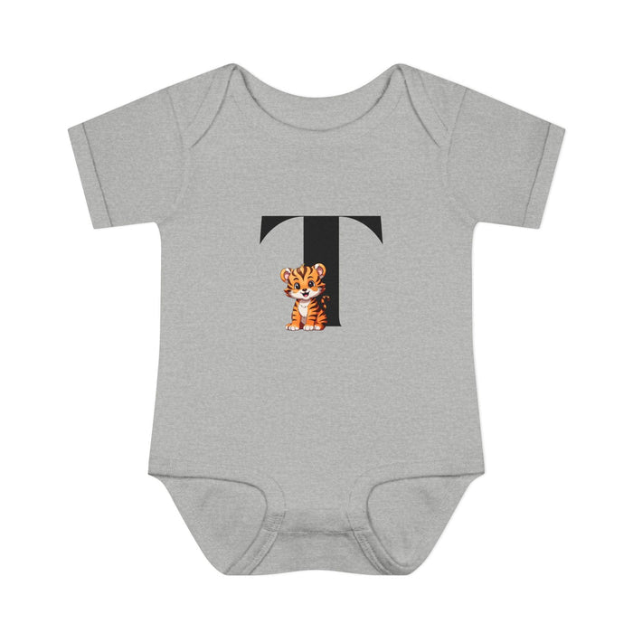 Alphabet Adventures: Letter T - Terrific Tiger Baby Onesie T is for Terrific Tiger! - Whippie's