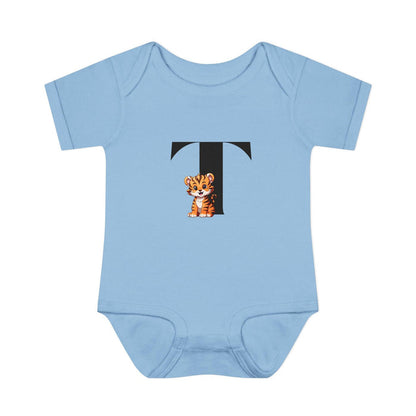 Alphabet Adventures: Letter T - Terrific Tiger Baby Onesie T is for Terrific Tiger! - Whippie's