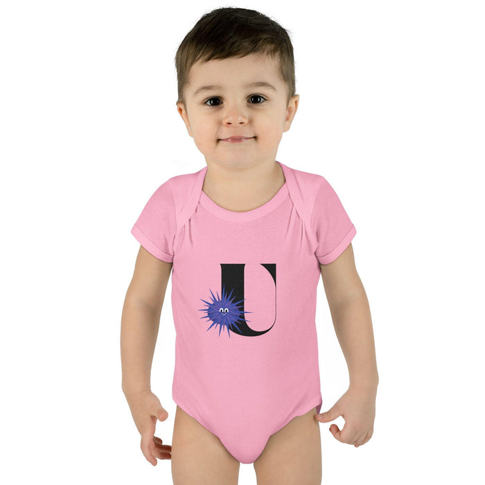 Alphabet Adventures: Letter U - Unforgettable Urchin Baby Onesie U is for Unforgettable Urchin! - Whippie's