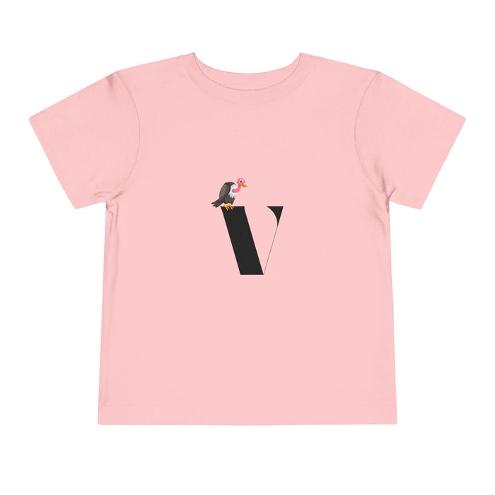 Alphabet Adventures: Letter V - Vulture Toddler T-shirt - Whippie's
