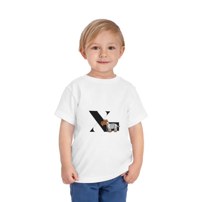 Alphabet Adventures: Letter X - X-ray Dog Toddler T-shirt - Whippie's