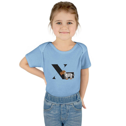 Alphabet Adventures: Letter X - X-Ray Vision Baby Onesie X is for X-Ray Vision! - Whippie's
