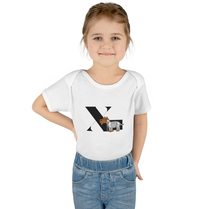 Alphabet Adventures: Letter X - X-Ray Vision Baby Onesie X is for X-Ray Vision! - Whippie's