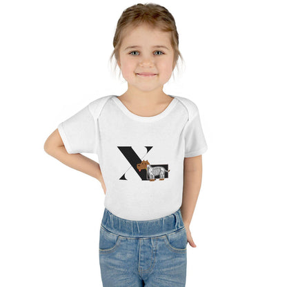 Alphabet Adventures: Letter X - X-Ray Vision Baby Onesie X is for X-Ray Vision! - Whippie's