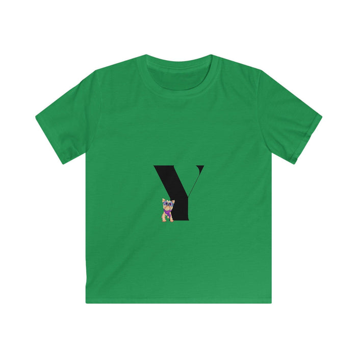 Alphabet Adventures: Letter Y - Yorkie Youth T-Shirt - Whippie's