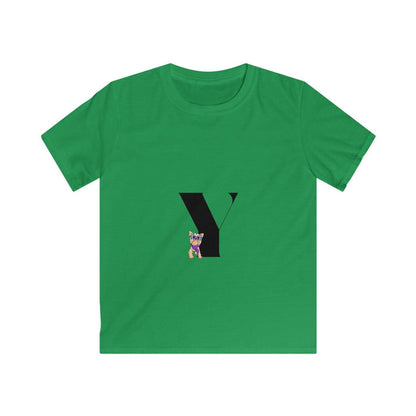 Alphabet Adventures: Letter Y - Yorkie Youth T-Shirt - Whippie's