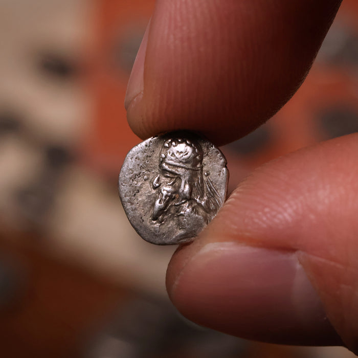 Ancient Persia, Persis, Silver Obol - 247 BCE to 224 CE - Middle East